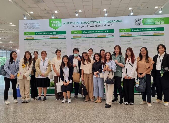 R&D IIC Team Joins In-Cosmetics 2024: Keeping Up with Trends in the Cosmetics Industry